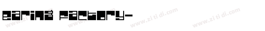Earing Factory字体转换